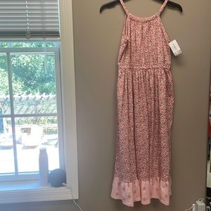 NWT Carters floral dress 10/12 kids